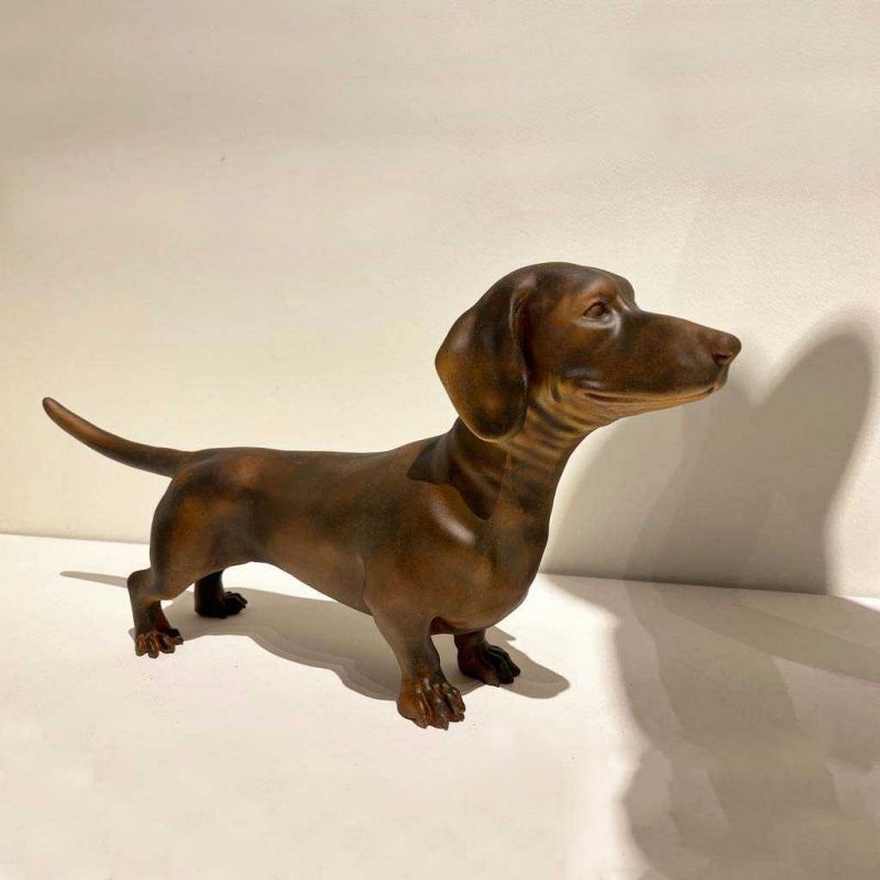 Image 1 : Mannequin chien Teckel en r ...