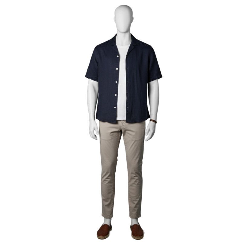 Image 7 : mannequin homme abstrait gris clair ...