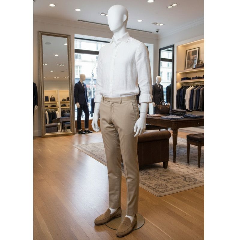 Image 3 : mannequin homme abstrait gris clair ...