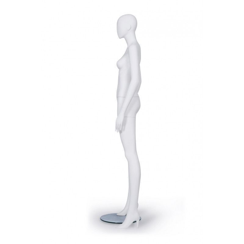 Image 4 : Mannequin femme de couleur blanche ...