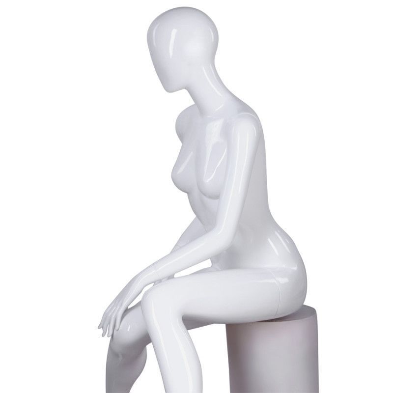 Image 3 : Mannequins assis pour femme visage ...