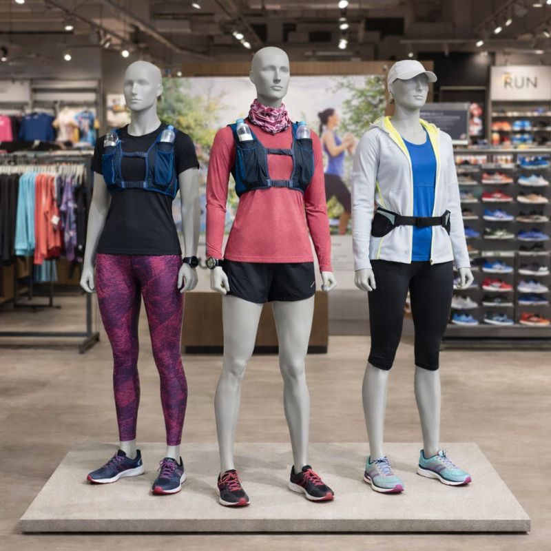 Image 4 : Mannequin sport f&eacute;minin en ...