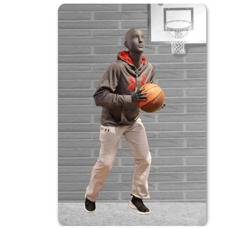 Image 1 : Male sports mannequin for basketball ...