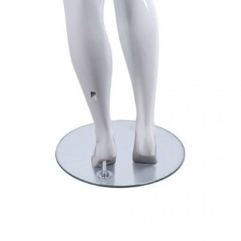 Mannequin round glass base : Presentoirs shopping