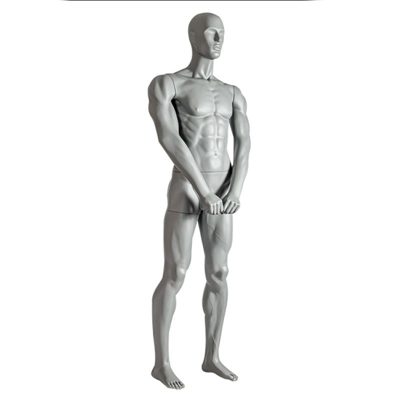 Image 1 : Mannequin Sport Homme gris (RAL ...
