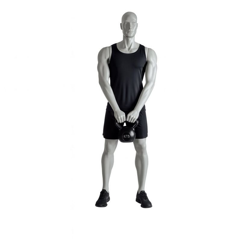 Image 6 : Mannequin Sport Homme gris (RAL ...