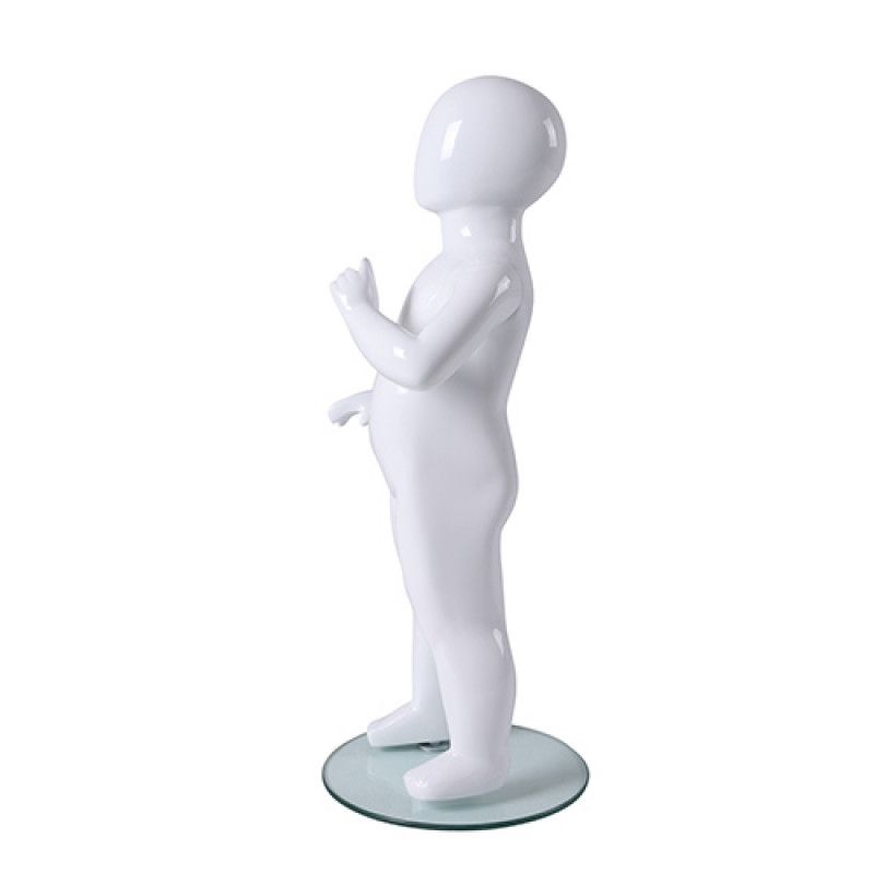 Image 2 : Mannequin de vitrine enfant position ...