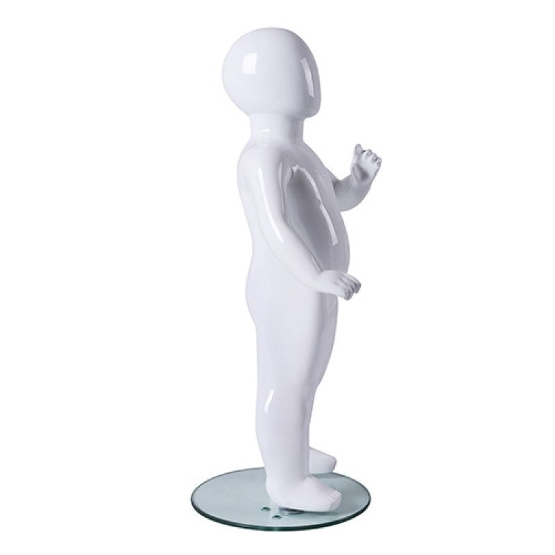 Image 4 : Mannequin de vitrine enfant position ...