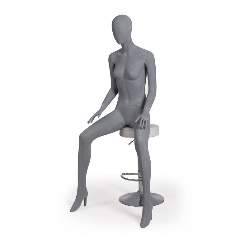 Image 4 : Mannequins assis pour femme visage ...