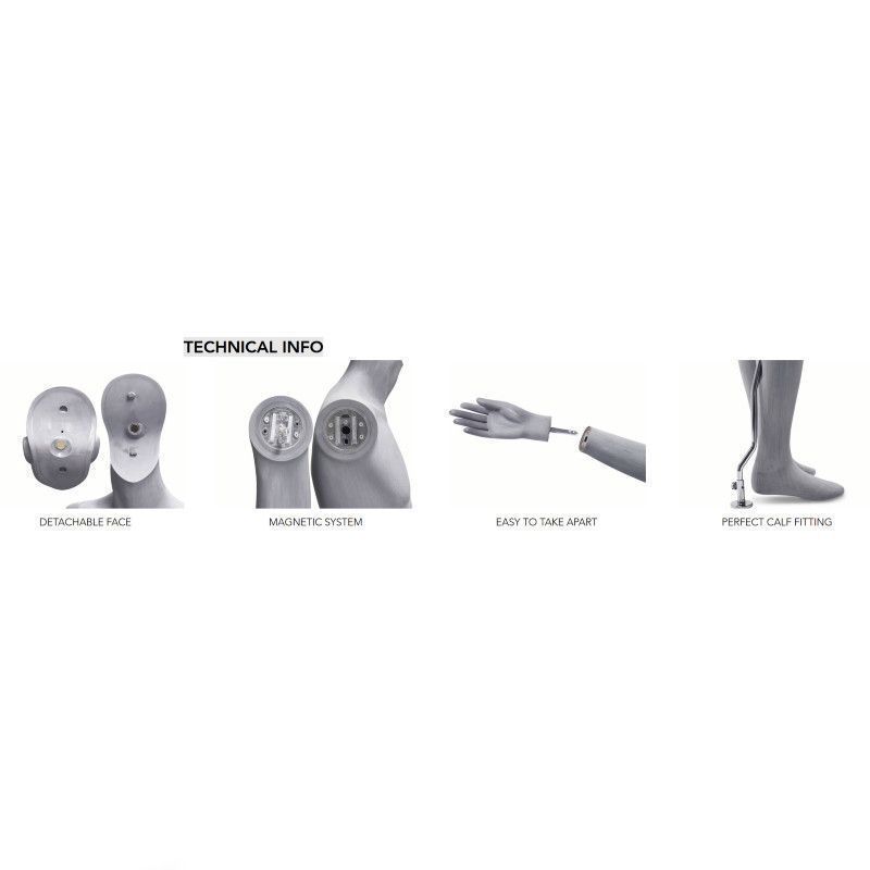 Image 4 : Mannequin vitrine femme en r ...