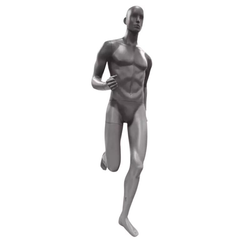Mannequin vitrine homme joggeur athl&egrave;tisme : Mannequins vitrine