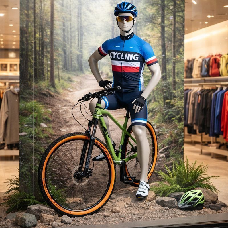 Image 3 : Mannequin de vitrine homme position ...