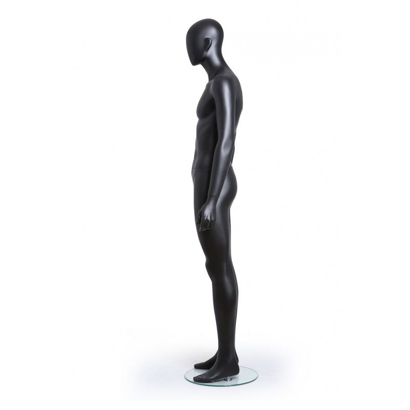 Image 6 : Mannequin vitrine homme abstrait noir ...