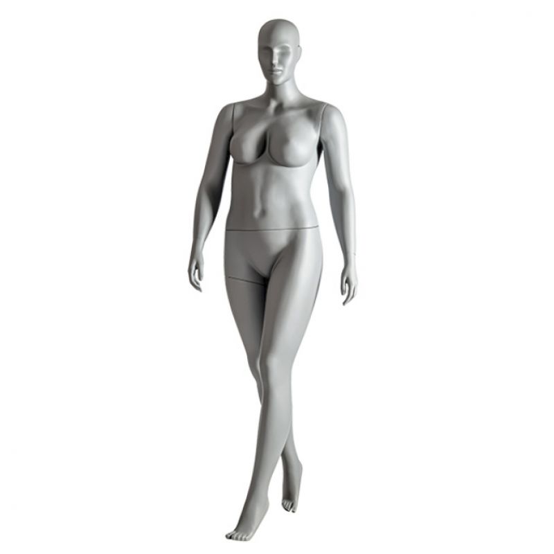 Image 3 : Manichino Plus Size donna grigio ...