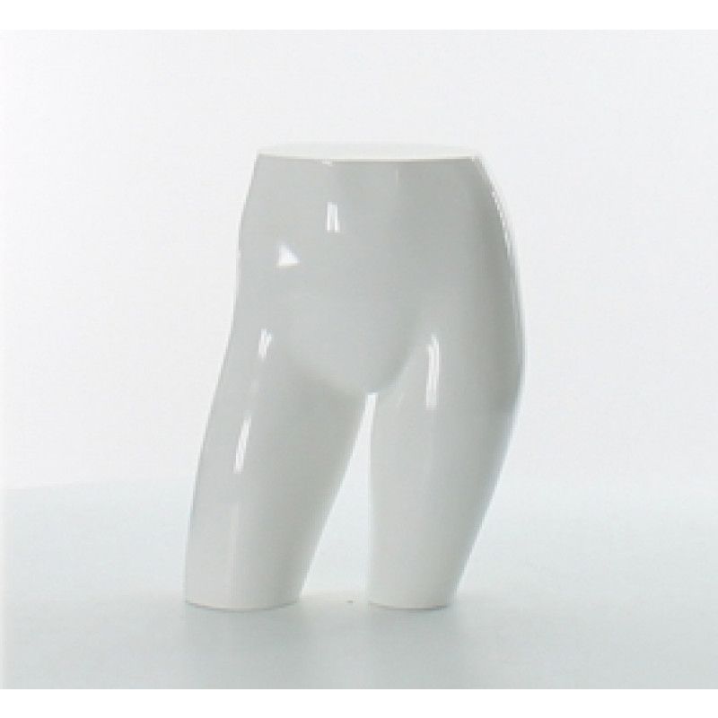 Media piernas de senoras maniquies blanco : Mannequins vitrine