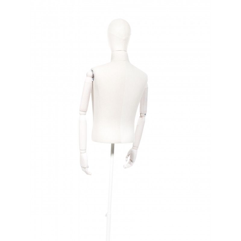 Image 2 : Busto manichino vintage uomo con ...