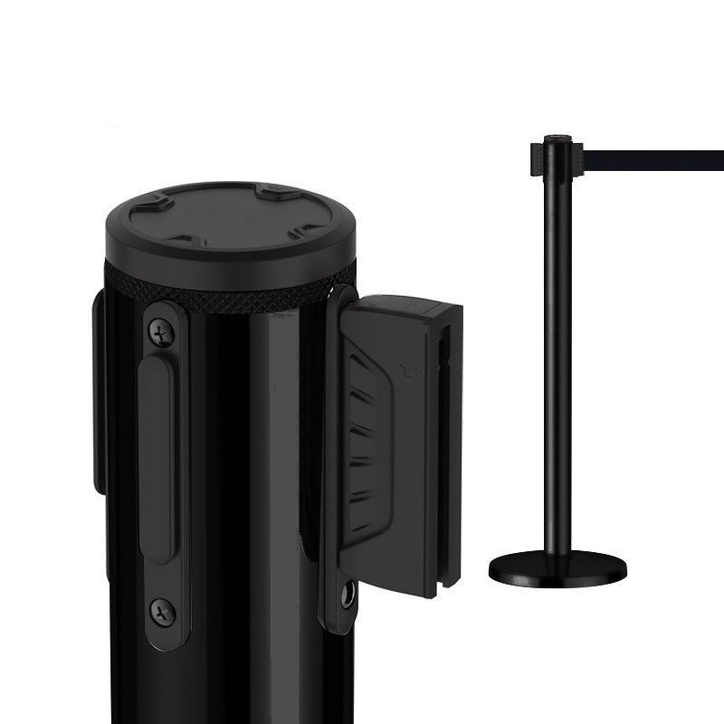 Image 1 : Black stainless steel guidance post ...