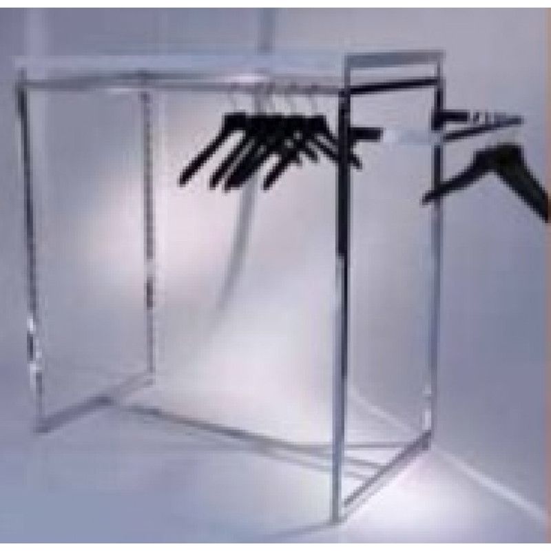 Image 2 : Metal store gondola with upper ...