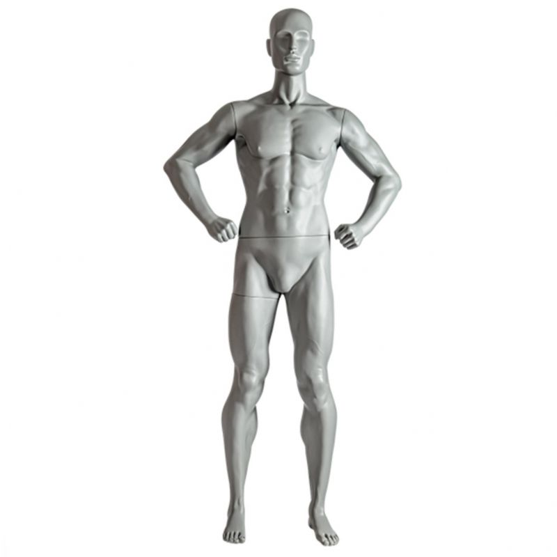 Modello sportivo maschile : Mannequins vitrine