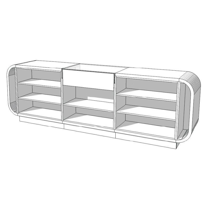 Image 2 : Moderne Theke aus verstärktem ...