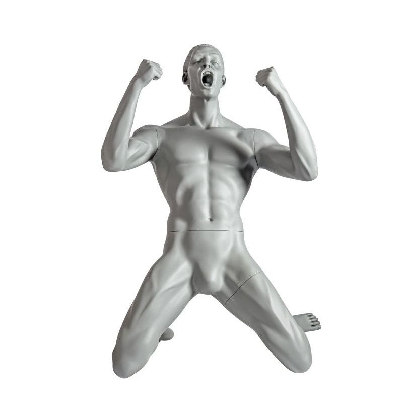 Mostra il manichino della festa del calcio : Mannequins vitrine