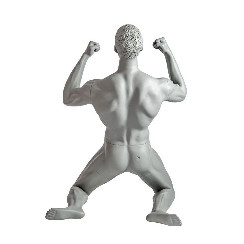 Image 3 : Manichino da vetrina grigio sport ...