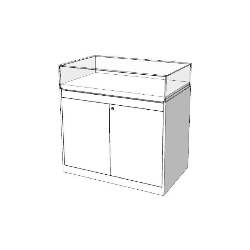Image 5 : Mostrador de 100 cm acabado ...