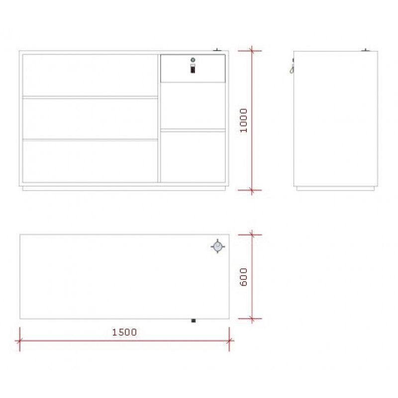 Image 4 : Mostrador por negocios efecto marmol ...