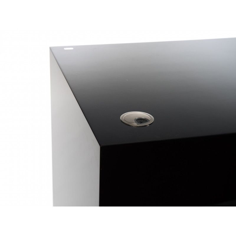 Image 2 : Mostrador negro brillante , 100 cm ...