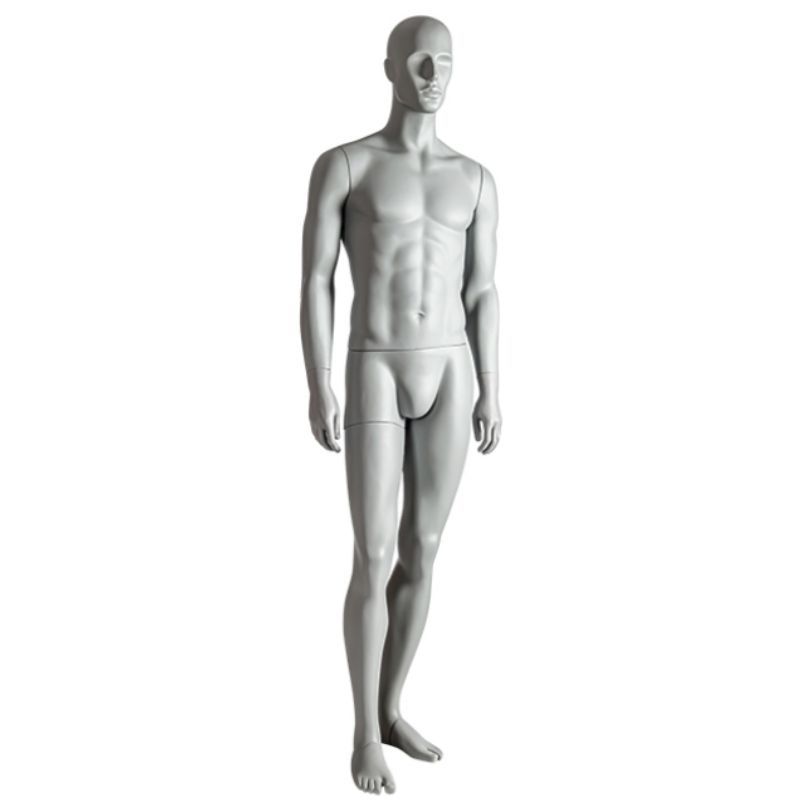 Multi-purpose male sports display mannequin : Mannequins vitrine
