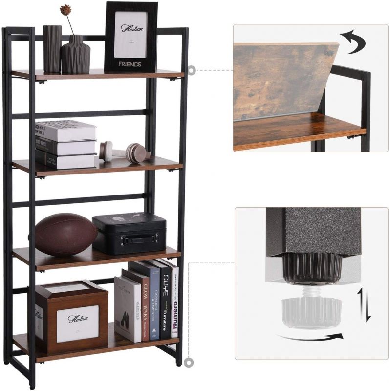 Image 4 : Multifunctional storage shelf 4 levels ...