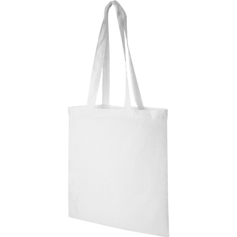 Image 1 : Natural white cotton shopping bag ...