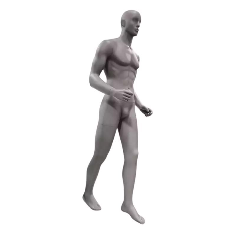 Nordic walking male mannequin : Mannequins vitrine
