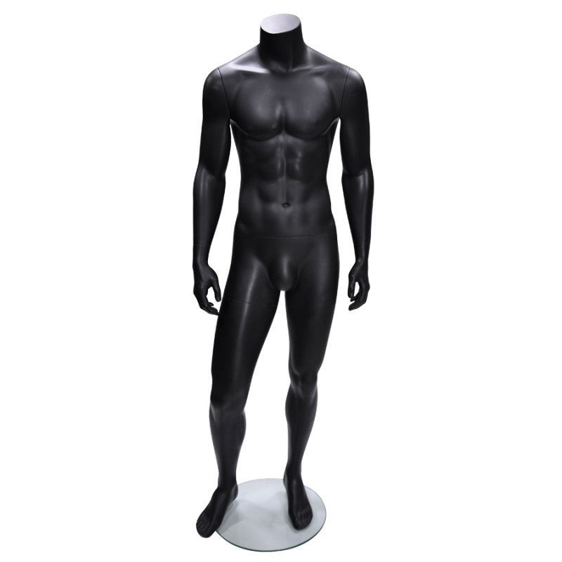 Ohne kopf herren schaufensterfiguren schwarz : Mannequins vitrine