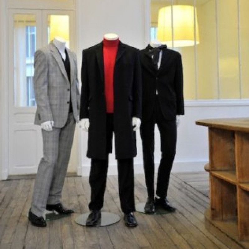 Image 1 : Pack x 3 male mannequin ...