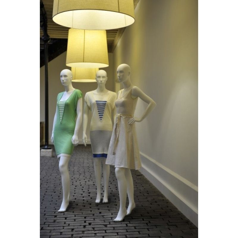 Pack x3 female mannequin absract : Mannequins vitrine