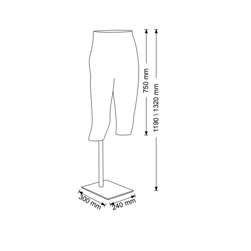 Image 1 : Pair of black man legs ...
