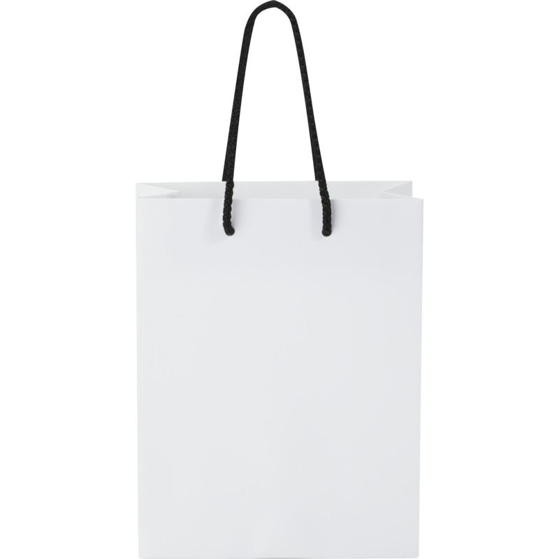 Image 2 : Paper bag 170g, plastic handles ...