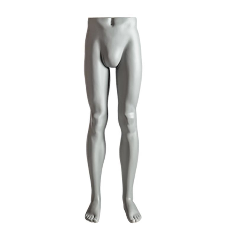 Nuestro par de piernas de maniquí gris para hombre est ... Par de patas de maniquí grises : Mannequins vitrine