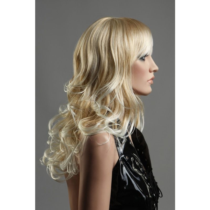 Image 2 : Peluca de colore rubia por ...