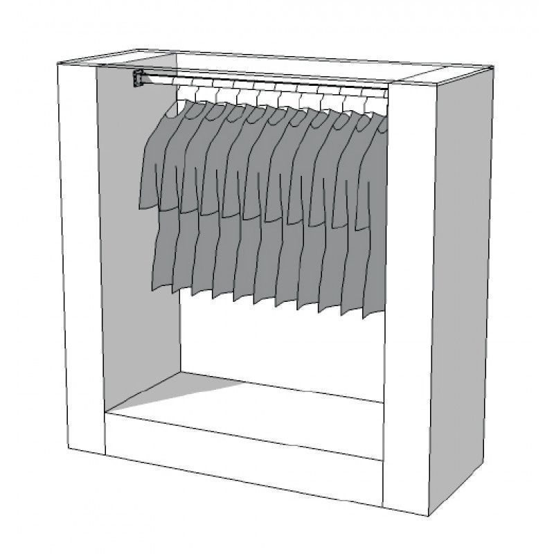 Penderie magasin : Portants shopping