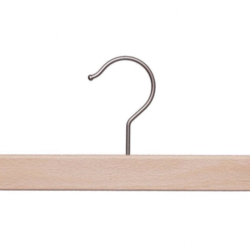 Image 1 : 10 Perchas de madera natural ...