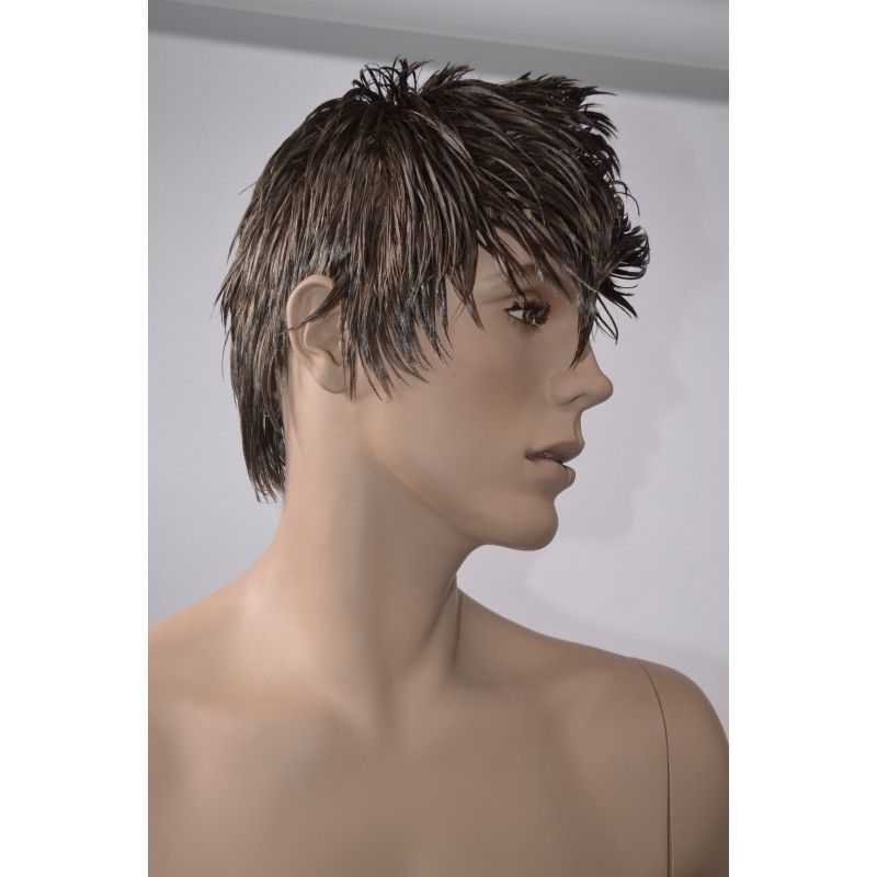 perruque realiste pour homme
