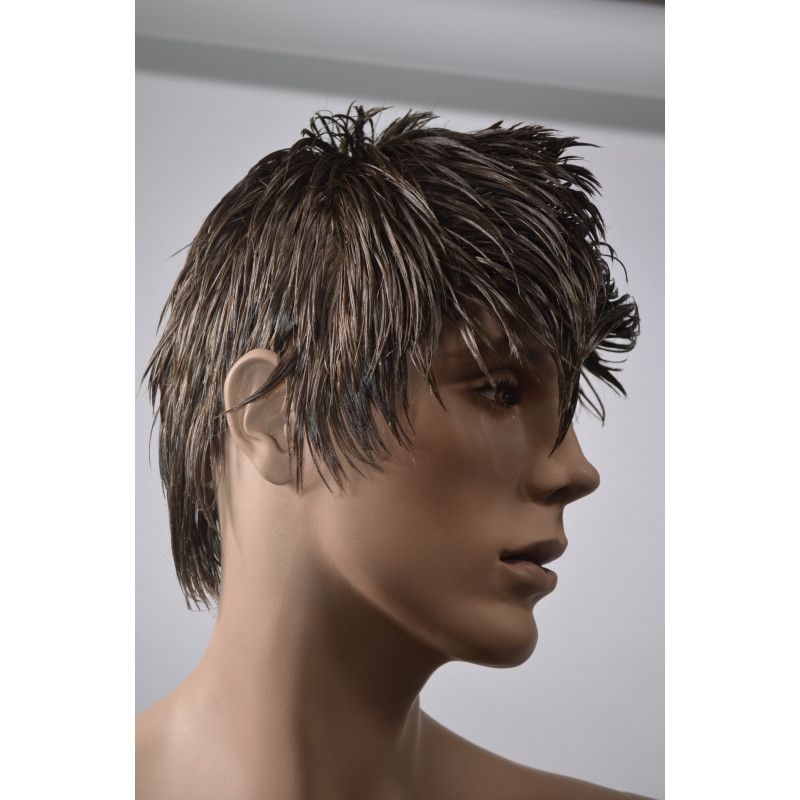 perruque realiste pour homme