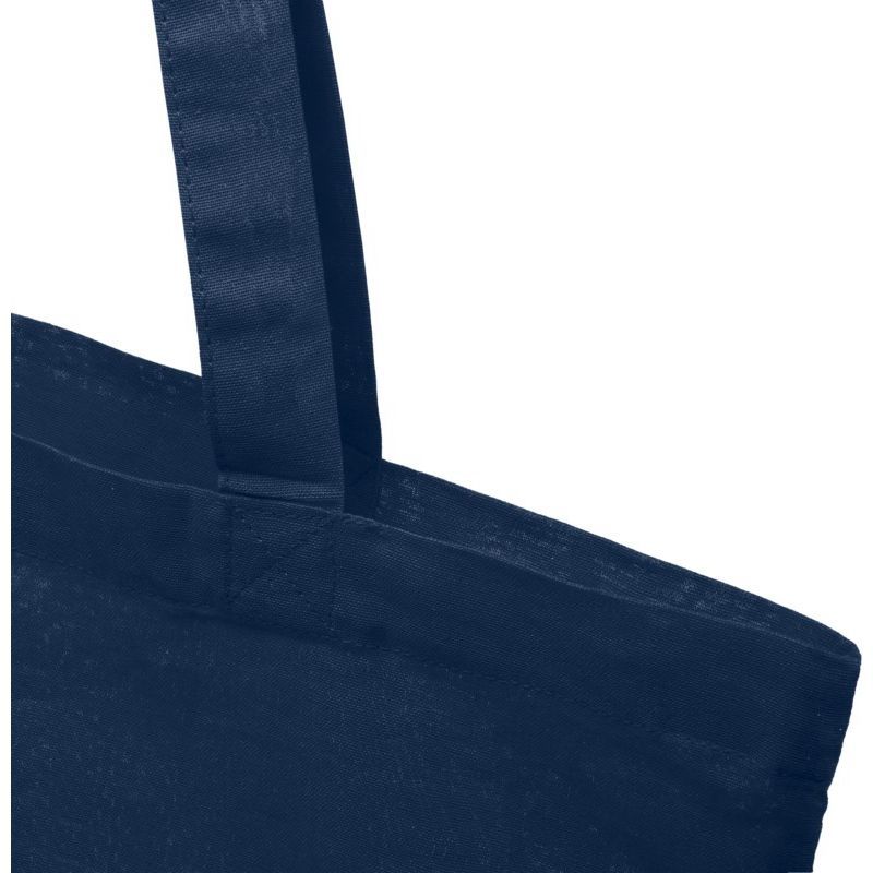Image 3 : Personalised dark blue cotton bags ...