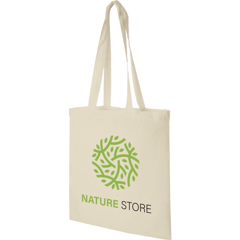 Personalised natural cotton bags - 140gr - 38x42cm : Tote bags