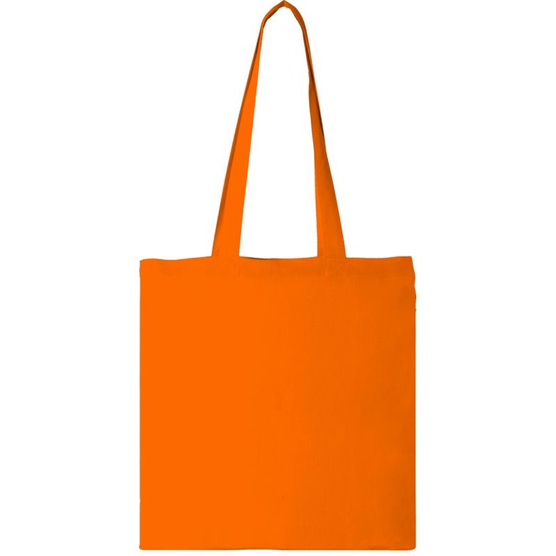 Image 1 : Orange natural cotton bags. size ...