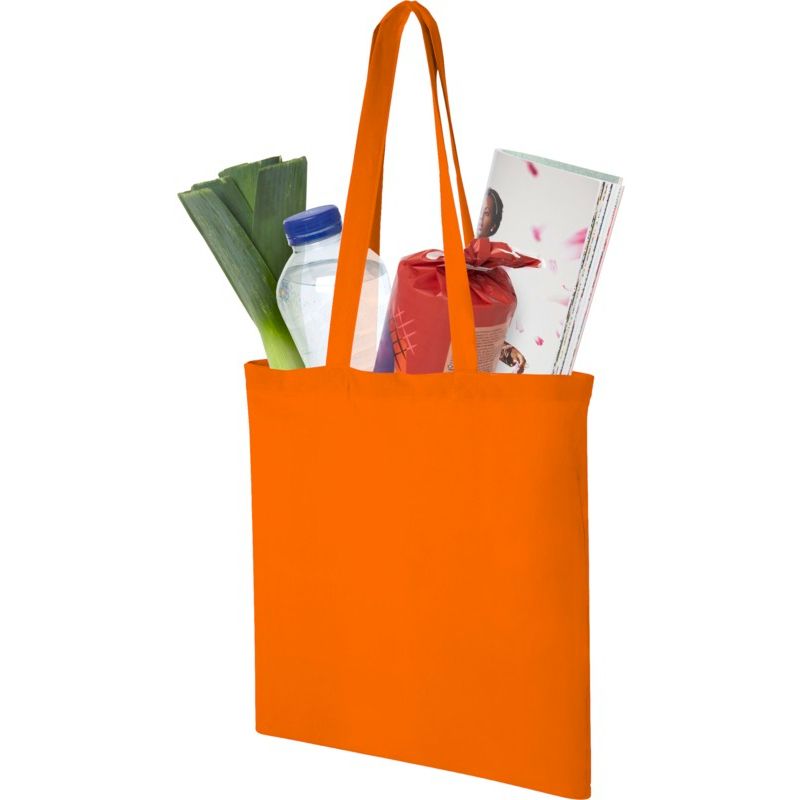 Image 3 : Orange natural cotton bags. size ...