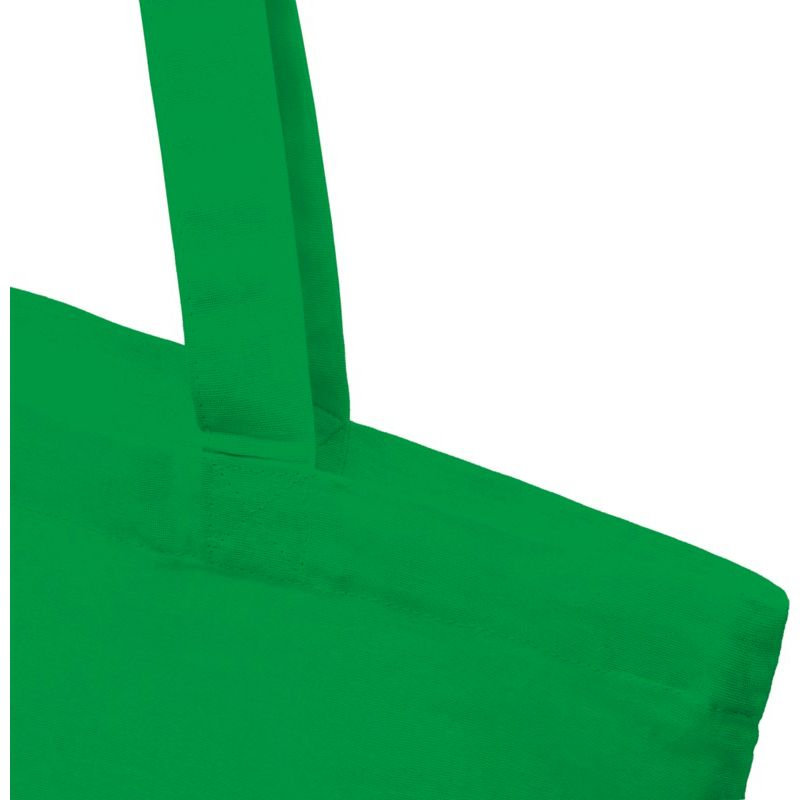Image 4 : Personalisierte grüne Baumwolltaschen - 140gr ...