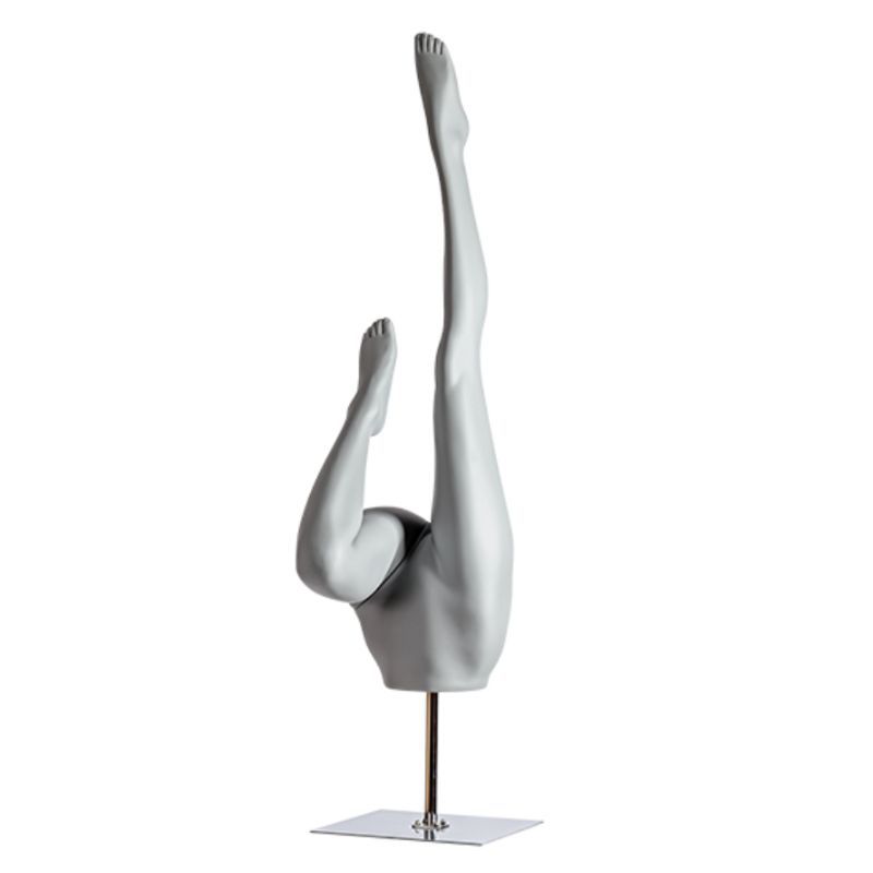 Pierna inicio pelvis maniqu&iacute; gris mujer con base : Mannequins vitrine
